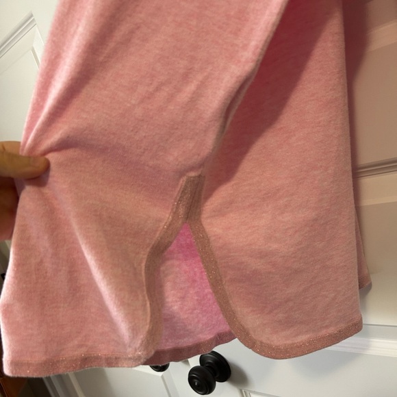 Lilly Pulitzer Cabo Pink Oversized Tunic Sweater with Pockets - Picture 6 of 9